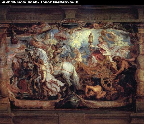 Peter Paul Rubens Triumph of Curch over Fury,Discord,and Hate